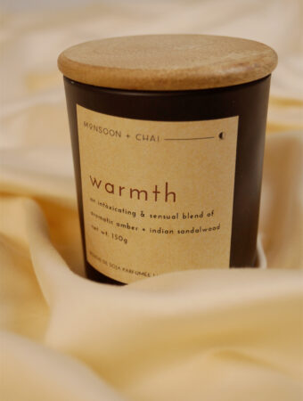 Warmth - Amber Rose + Sandalwood | Scented Soy Candle